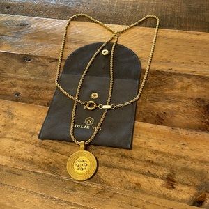 Julie Vos long pendent necklace